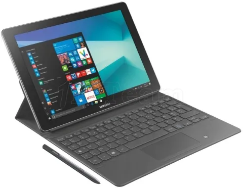 Photo de Ordinateur Portable Samsung Galaxy Book GALTB720A 12" (Noir/Argent)