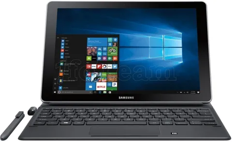 Photo de Ordinateur Portable Samsung Galaxy Book GALTB720A 12" (Noir/Argent)