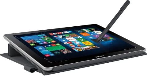 Photo de Ordinateur Portable Samsung Galaxy Book GALTB720A 12" (Noir/Argent)