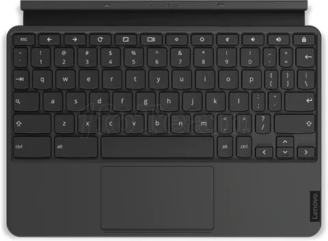 Photo de Ordinateur portable/Tablette Lenovo Duet Chromebook ZA6F0015FR (10,1") (Noir)