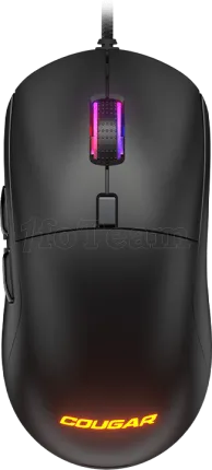 Photo de Pack 2en1 (Clavier/Souris) Cougar Combat RGB (Noir)