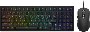 Photo de Pack 2en1 (Clavier/Souris) Cougar Combat S RGB (Noir)