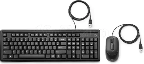 Photo de Pack 2en1 (Clavier/Souris) HP Pavilion 160 (Noir)