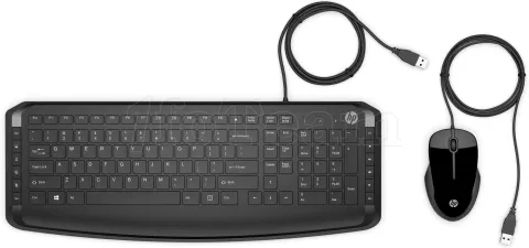 Photo de Pack 2en1 (Clavier/Souris) HP Pavilion 200 (Noir)