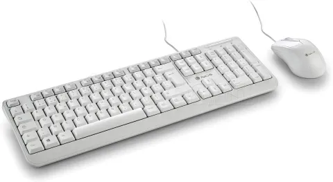 Photo de Pack 2en1 (Clavier/Souris) NGS Cocoa (Blanc)