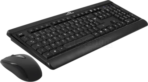 Photo de Pack 2en1 (Clavier/Souris) sans fil Advance Silent Combo (Noir)