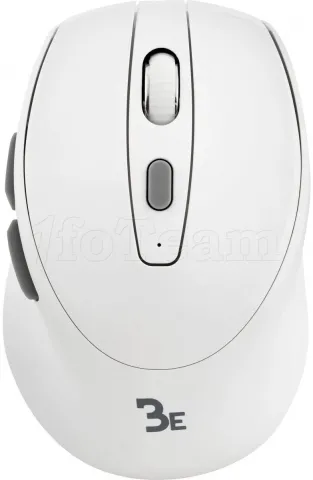 Photo de Pack 2en1 (Clavier/Souris) sans fil Bluestork Blue Element Grapheme (Blanc)