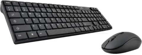 Photo de Pack 2en1 (Clavier/Souris) sans fil Bluestork Office Pack (Noir)