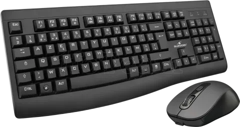 Photo de Pack 2en1 (Clavier/Souris) sans fil Bluestork Office WL (Noir)
