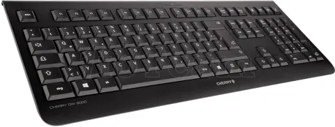 Photo de Pack 2en1 (Clavier/Souris) sans fil Cherry DW 3000 (Noir)