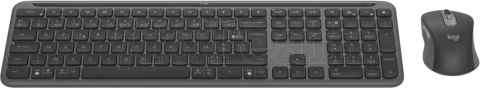 Photo de Pack 2en1 (Clavier/Souris) sans fil Logitech MK950 for Business (Gris)