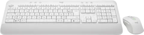 Photo de Pack 2en1 (Clavier/Souris) sans fil Logitech Signature MK650 for Business (Blanc)