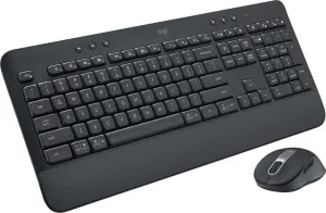 Photo de Pack 2en1 (Clavier/Souris) sans fil Logitech Signature MK650 for Business (Noir) QWERTY