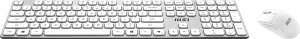 Photo de MSI Forge K210 Wireless Combo Blanc