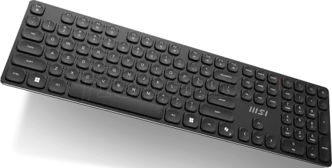 Photo de Pack 2en1 (Clavier/Souris) sans fil MSI Forge K210 Wireless Combo (Noir)