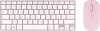 Photo de Pack 2en1 (Clavier/Souris) sans fil T'nB iClick (Rose)