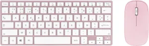 Photo de Pack 2en1 (Clavier/Souris) sans fil T'nB iClick (Rose)