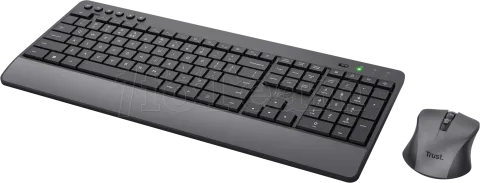 Photo de Pack 2en1 (Clavier/Souris) sans fil Trust Trezo (Noir)