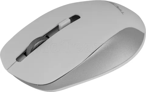 Photo de Pack 3en1 (Clavier/Souris/Tapis) Tacens Zenith (Blanc/Gris)