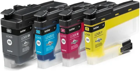 Photo de Pack 4 cartouches d'encre Brother LC-426 VAL (Noir + Couleurs)