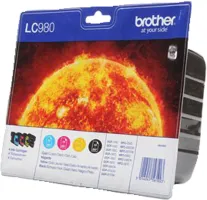 Photo de Pack 4 cartouches d'encre Brother LC980