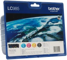 Photo de Pack 4 cartouches d'encre Brother LC985