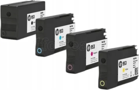 Photo de Pack 4 Cartouches d'encre HP 953 (Noir, Couleurs)