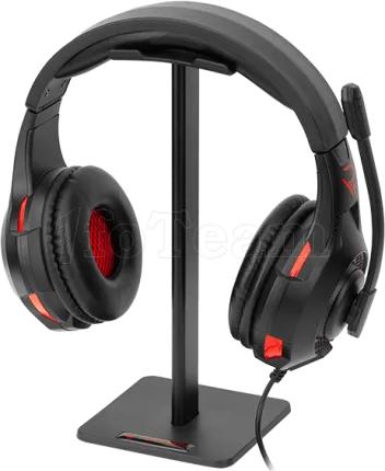 Photo de Pack 5en1 (Clavier/Souris/Casque/Support/Tapis) Raiden RGB (Noir)