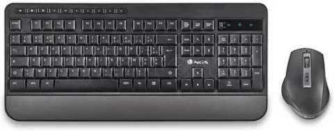 Photo de Pack Clavier - Souris sans fil NGS Spell Multimode (2.4 Ghz + Bluetooth) (Noir) -- Id : 178184