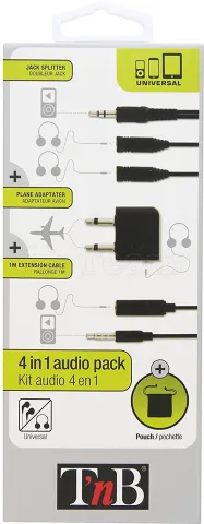 Photo de Pack d'accessoires T'nB pour casque (Noir)