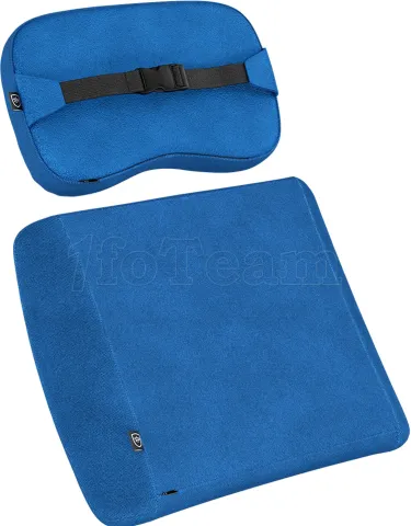 Photo de Pack de 2 Coussins pour fauteuil Noblechairs Fallout Vault-Tec Edition (Bleu)