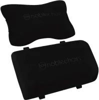 Photo de Pack de 2 Coussins pour fauteuils Noblechairs (Noir)