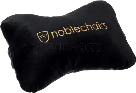 Photo de Pack de 2 Coussins pour fauteuils Noblechairs (Noir/Or)