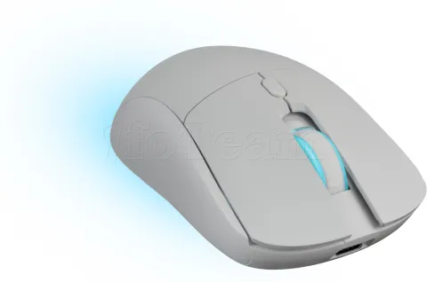 Photo de Pack Gamer 3en1 (Calvier/Souris/Tapis) Mars Gaming MCPWTKL (Blanc)