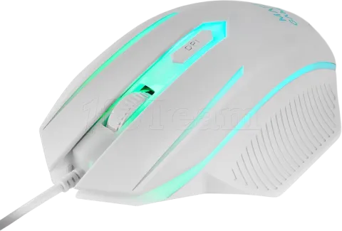 Photo de Pack Gamer 4en1 (Clavier/Souris/Casque/Tapis) Mars Gaming MCP-124 Pro (Blanc)