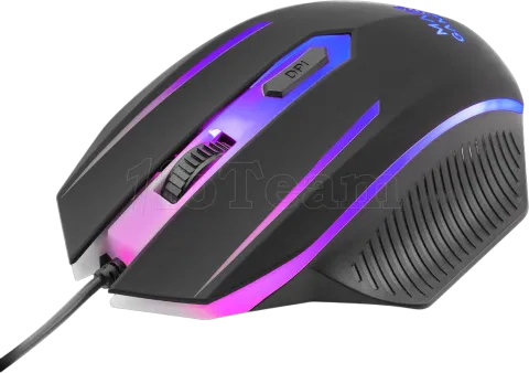 Photo de Pack Gamer 4en1 (Clavier/Souris/Casque/Tapis) Mars Gaming MCP-124 Pro (Noir)