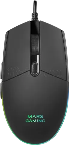 Photo de Pack Gamer 4en1 (Clavier/Souris/Casque/Tapis) Mars Gaming MCP-RGB3 (Noir)