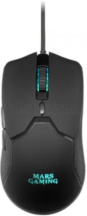 Photo de Pack Gamer 4en1 (Clavier/Souris/Casque/Tapis) Mars Gaming MCPex RGB (Noir)