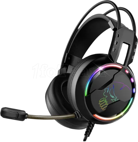 Photo de Pack Gamer 4en1 (Clavier/Souris/Casque/Tapis) Spirit of Gamer Ultimate 300 RGB (Noir)