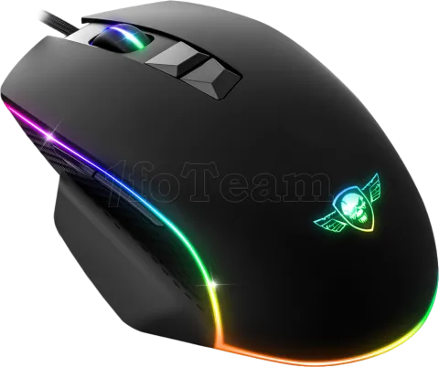 Photo de Pack Gamer 4en1 (Clavier/Souris/Casque/Tapis) Spirit of Gamer Ultimate 300 RGB (Noir)