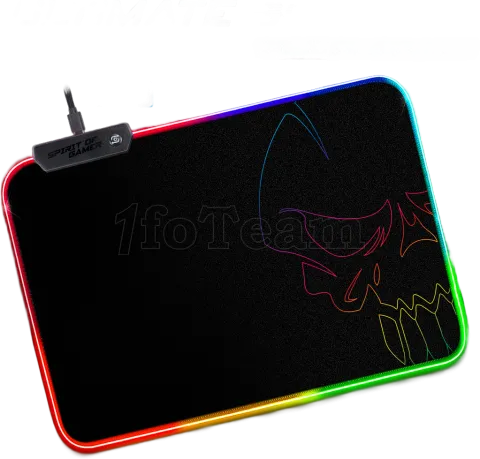 Photo de Pack Gamer 4en1 (Clavier/Souris/Casque/Tapis) Spirit of Gamer Ultimate 300 RGB (Noir)