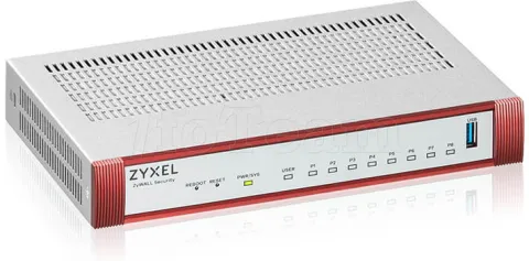 Photo de Par feu Zyxel Flex USGFLEX100H (gris/rouge)