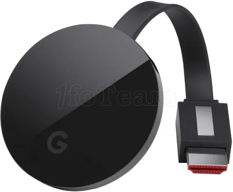 Photo de Passerelle Google Chromecast Ultra 4K (Noir)