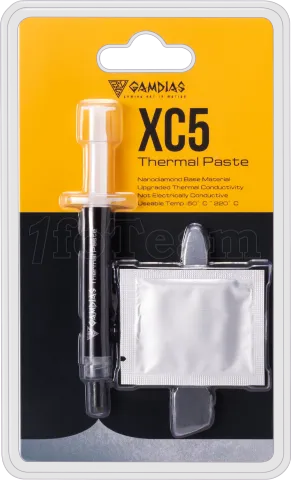 Photo de Pâte Thermique Gamdias XC5 - 4g