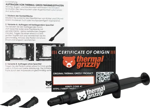 Photo de Pate Thermique Thermal Grizzly Kryonaut 11.1g