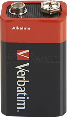 Photo de Pile Alcaline Verbatim Premium R9 (6LR61) 9V
