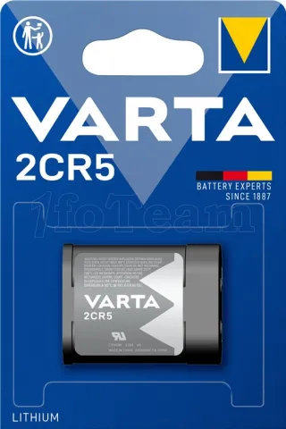 Photo de Pile Lithium Varta Professional Special type 2CR5 6V
