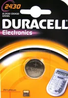 Photo de Pile plate Duracell (CR2430) 3V Lithium
