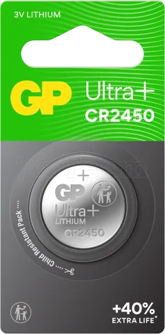 Photo de Pile plate GP Batteries Ultra CR2450