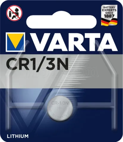 Photo de Pile plate Varta 3V Lithium (CR 1/3N)
